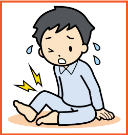 成長痛の画像