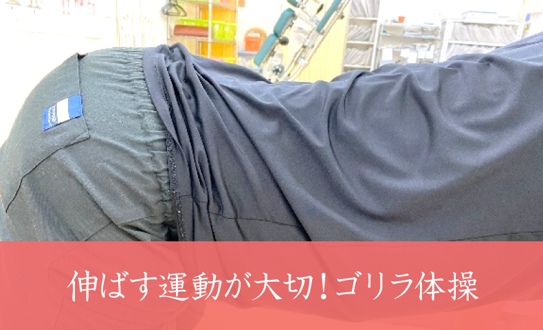 怪我の予防ストレッチ